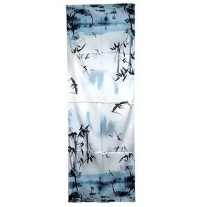 NWT Genuine 100% Mulberry Silk Satin Scarf 20"x66" Long Rectangle Shawl 5312